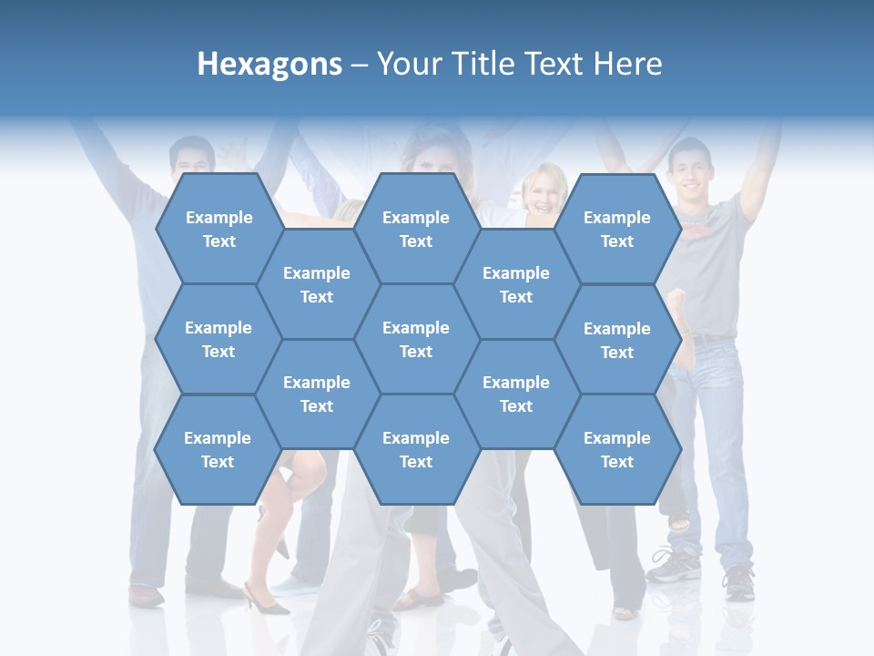 Success Smiling Man PowerPoint Template