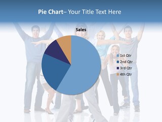 Success Smiling Man PowerPoint Template