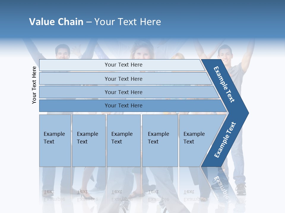 Success Smiling Man PowerPoint Template