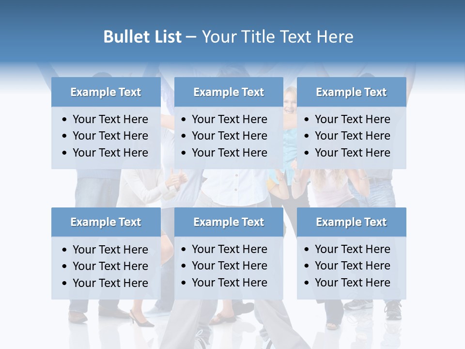 Success Smiling Man PowerPoint Template