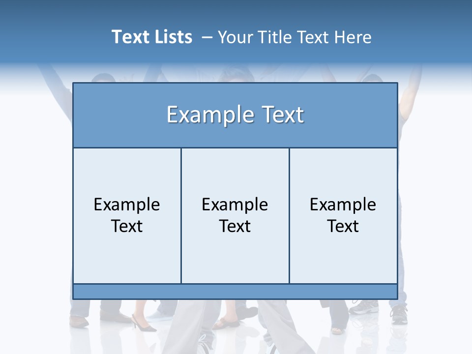 Success Smiling Man PowerPoint Template