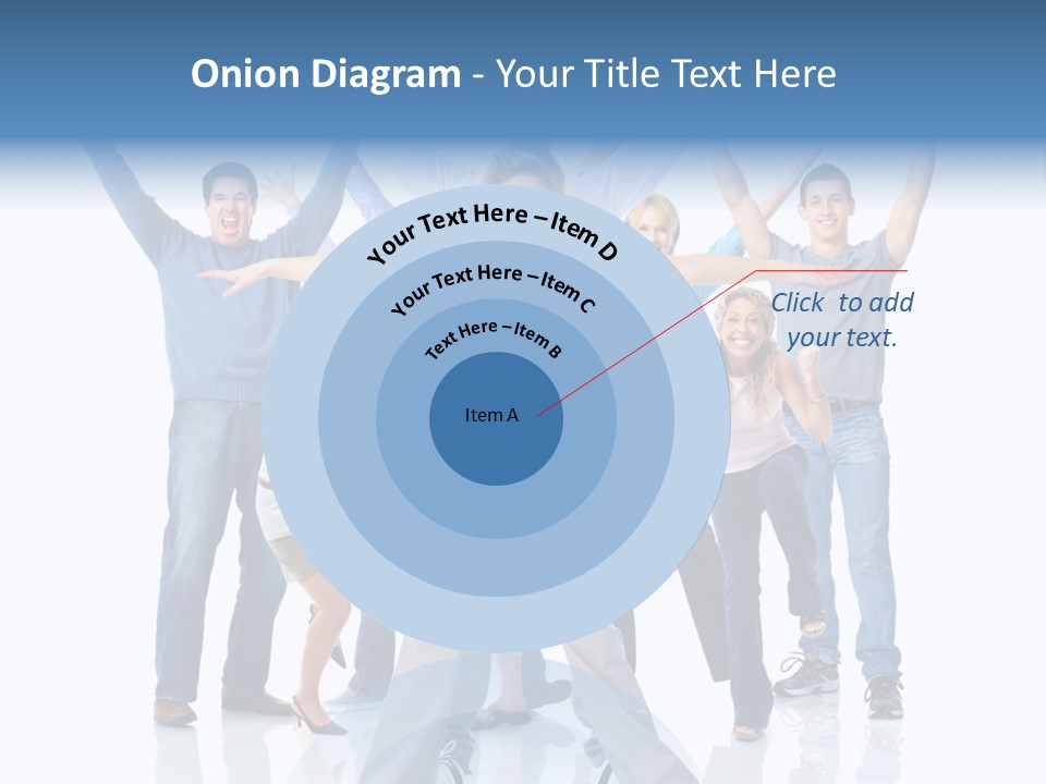 Success Smiling Man PowerPoint Template