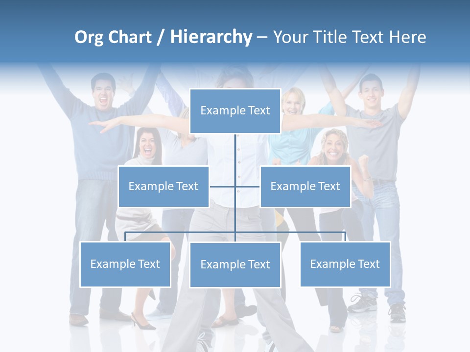 Success Smiling Man PowerPoint Template