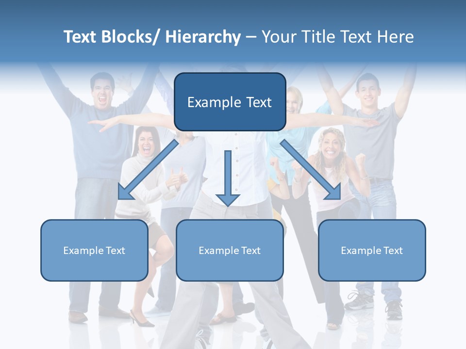 Success Smiling Man PowerPoint Template