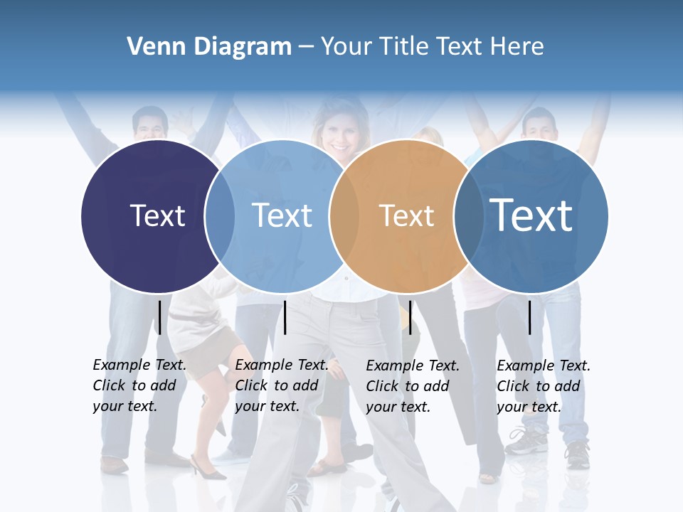 Success Smiling Man PowerPoint Template