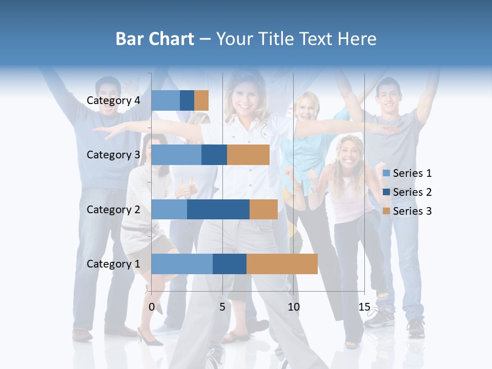 Success Smiling Man PowerPoint Template