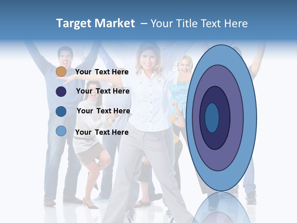 Success Smiling Man PowerPoint Template