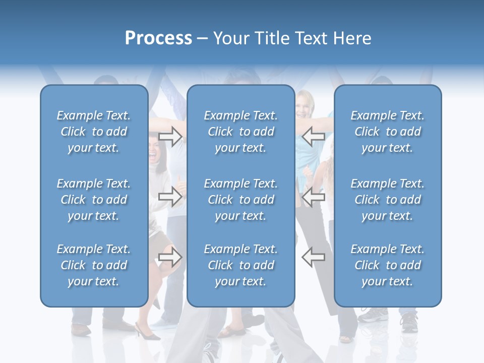 Success Smiling Man PowerPoint Template