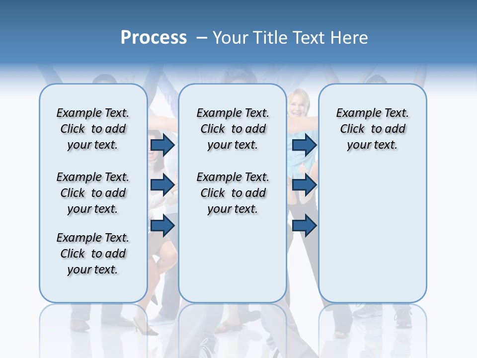 Success Smiling Man PowerPoint Template