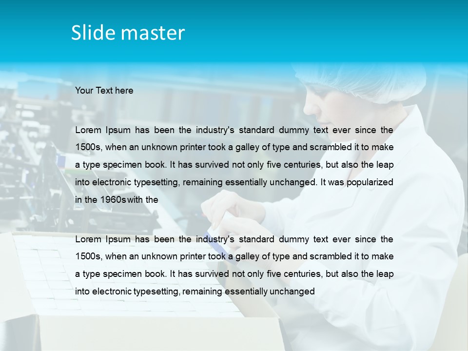 Packing Pharmaceutics Automated PowerPoint Template