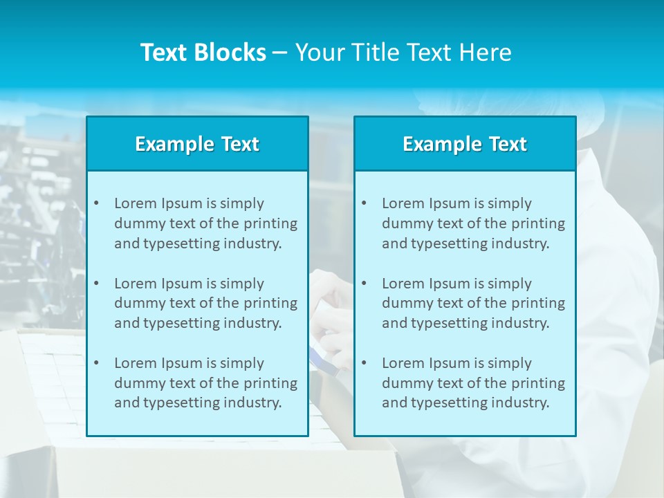 Packing Pharmaceutics Automated PowerPoint Template