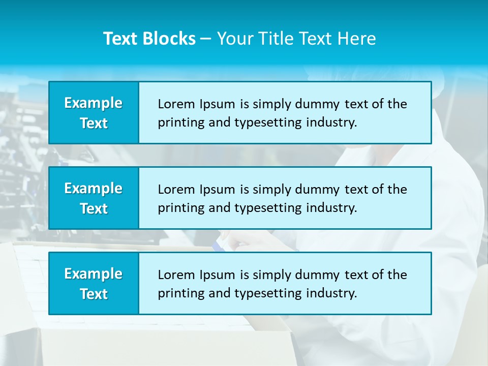 Packing Pharmaceutics Automated PowerPoint Template