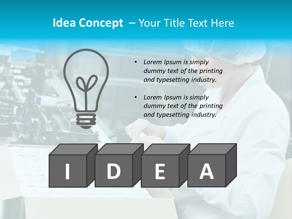 Packing Pharmaceutics Automated PowerPoint Template