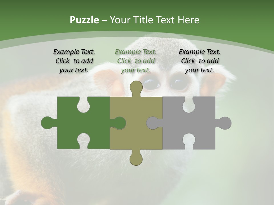 Ears Depth Of Field Tiny PowerPoint Template