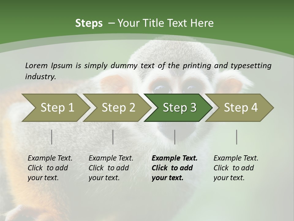 Ears Depth Of Field Tiny PowerPoint Template