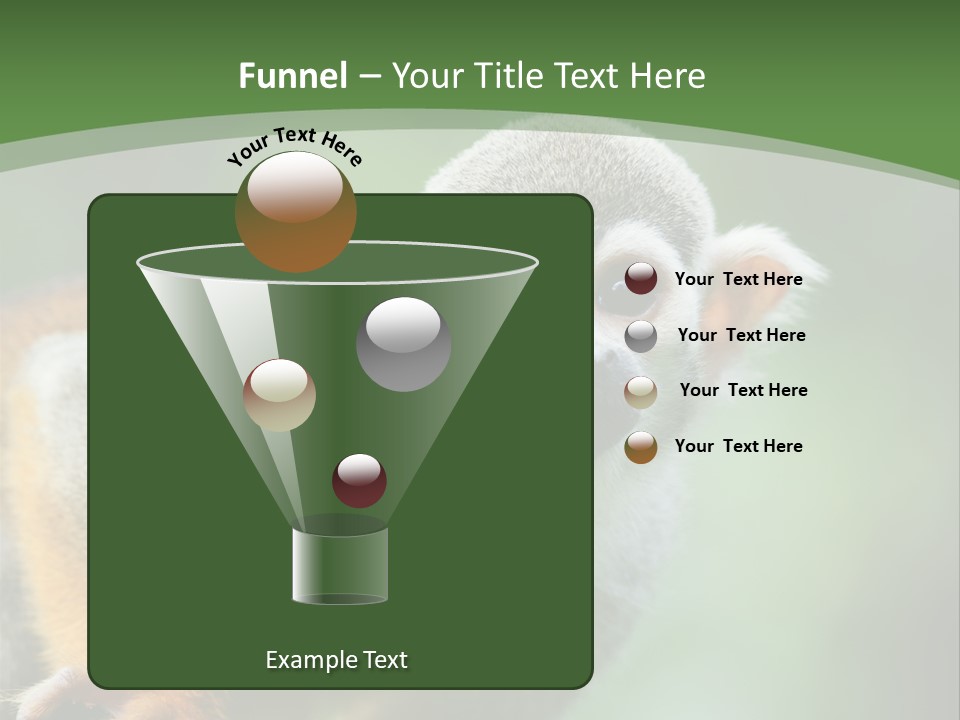 Ears Depth Of Field Tiny PowerPoint Template