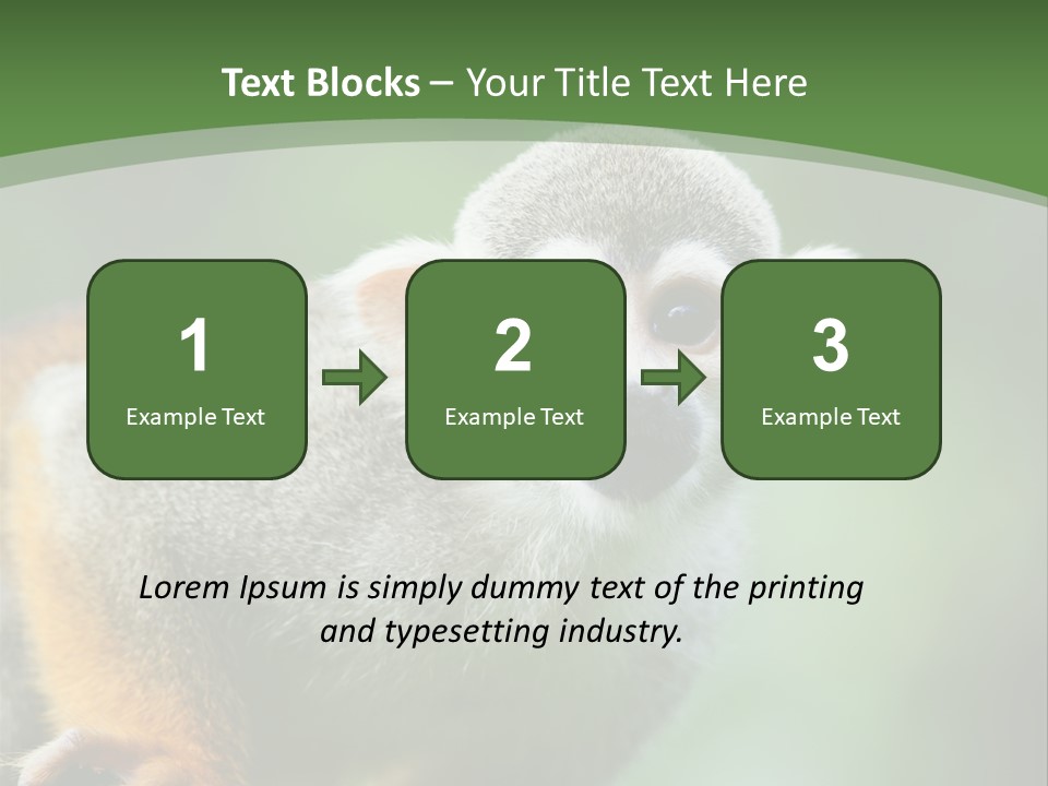Ears Depth Of Field Tiny PowerPoint Template