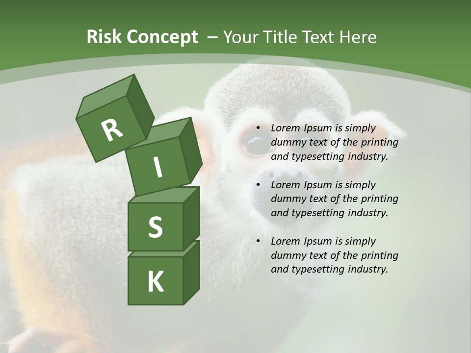 Ears Depth Of Field Tiny PowerPoint Template