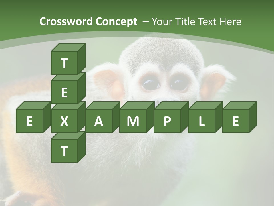 Ears Depth Of Field Tiny PowerPoint Template