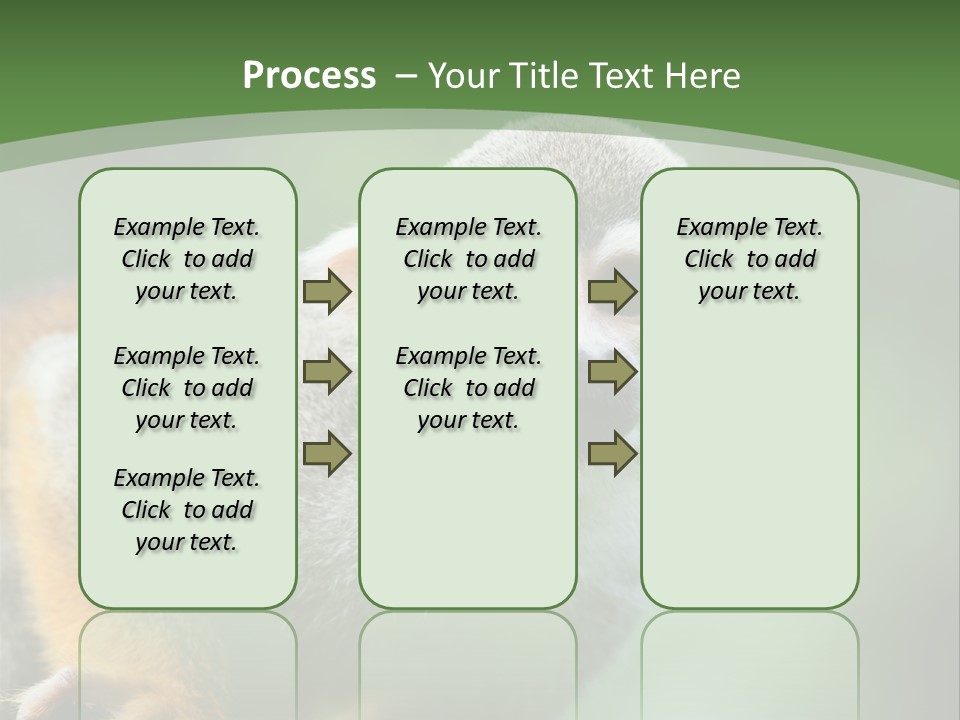 Ears Depth Of Field Tiny PowerPoint Template