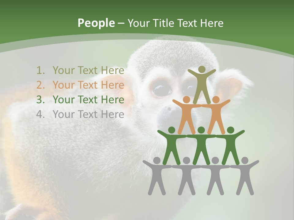 Ears Depth Of Field Tiny PowerPoint Template