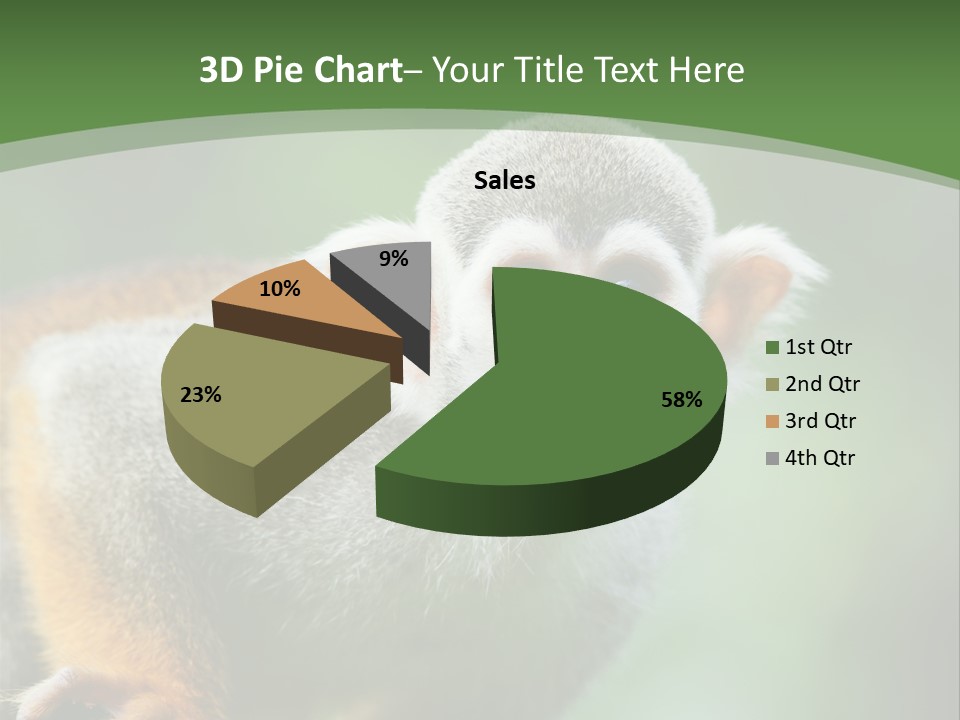 Ears Depth Of Field Tiny PowerPoint Template