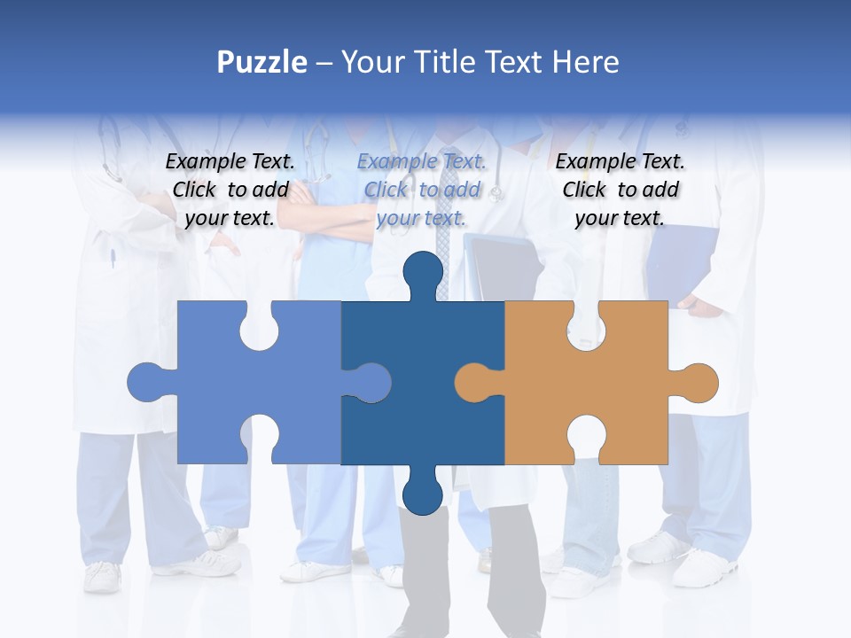 Diagnose Worker Medical PowerPoint Template