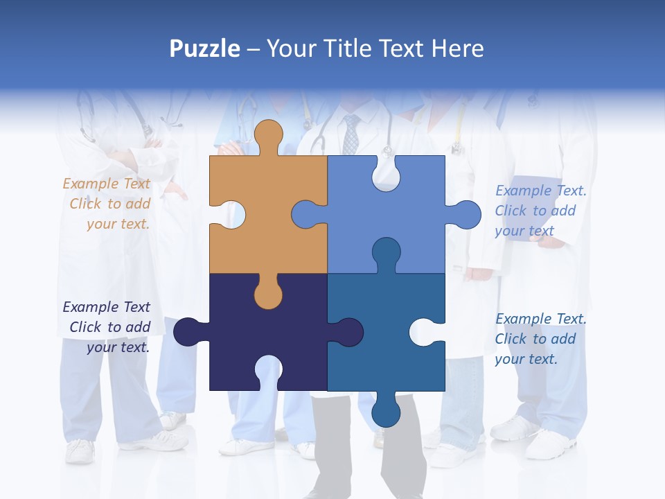 Diagnose Worker Medical PowerPoint Template