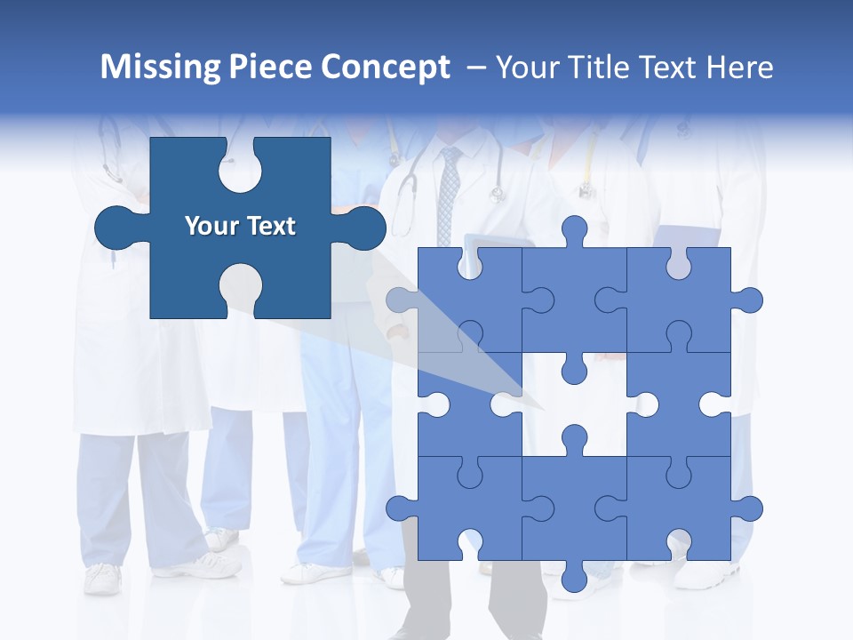 Diagnose Worker Medical PowerPoint Template