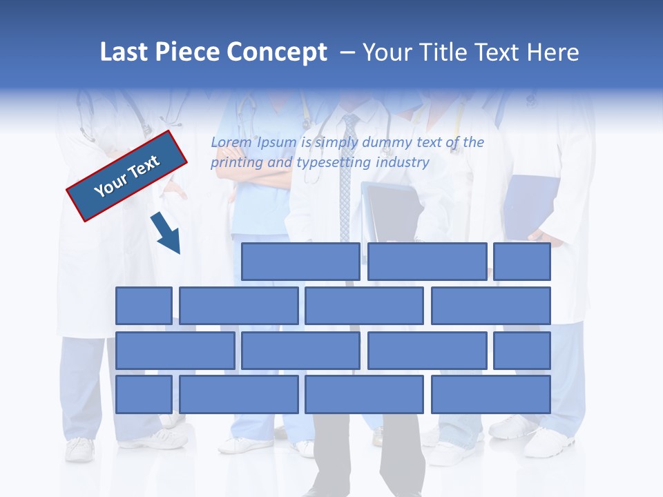 Diagnose Worker Medical PowerPoint Template