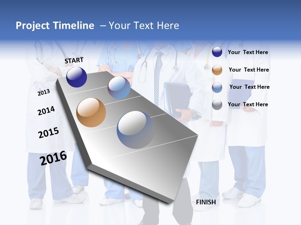 Diagnose Worker Medical PowerPoint Template
