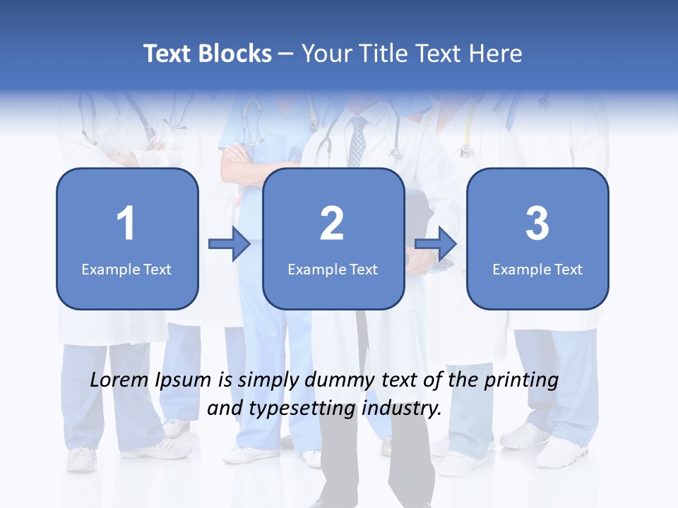 Diagnose Worker Medical PowerPoint Template