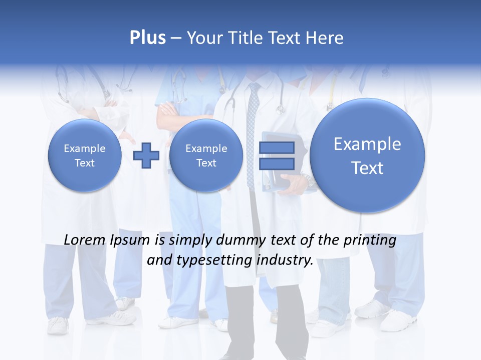Diagnose Worker Medical PowerPoint Template