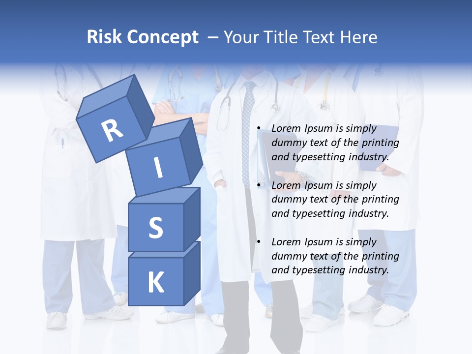 Diagnose Worker Medical PowerPoint Template