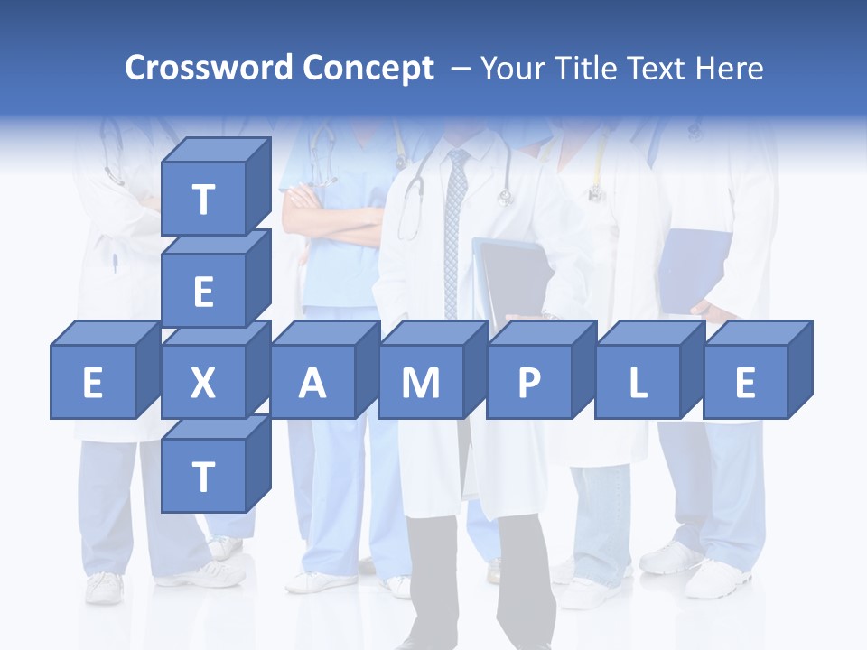 Diagnose Worker Medical PowerPoint Template