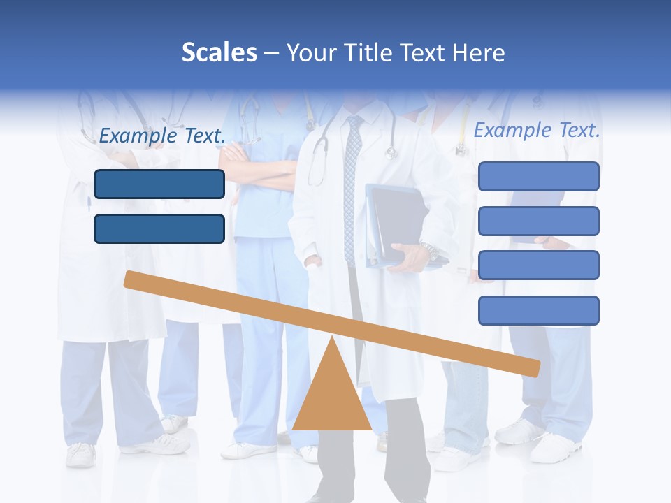 Diagnose Worker Medical PowerPoint Template