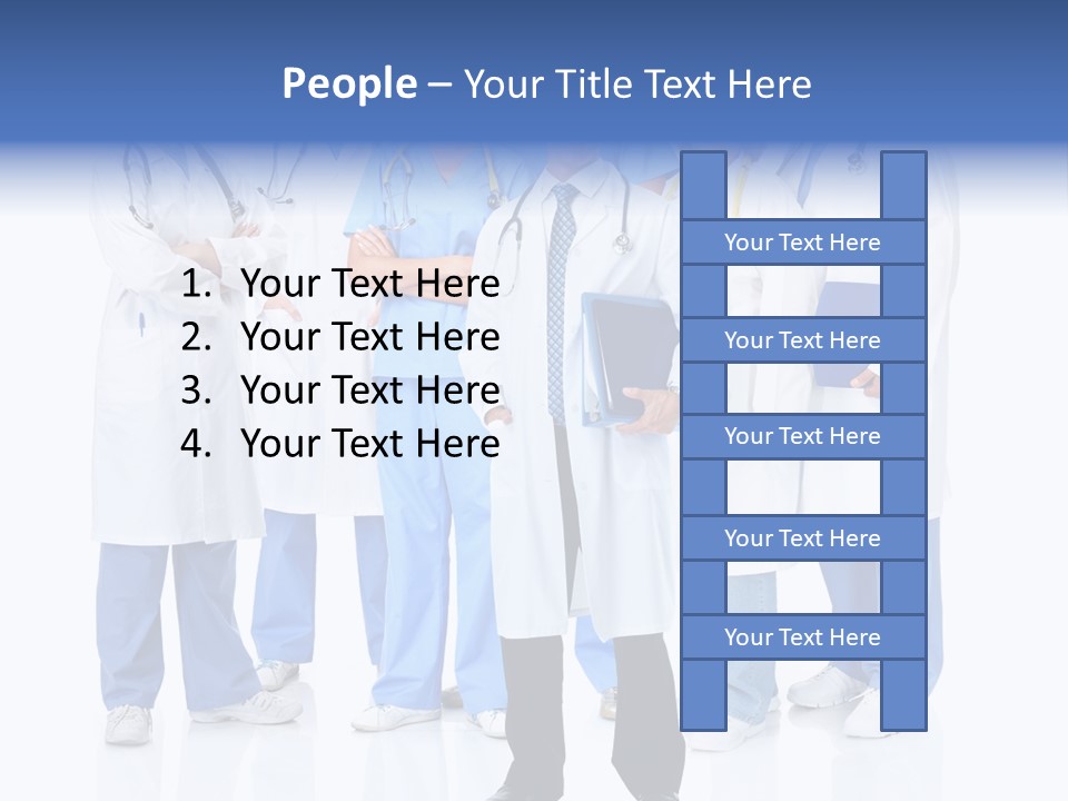 Diagnose Worker Medical PowerPoint Template