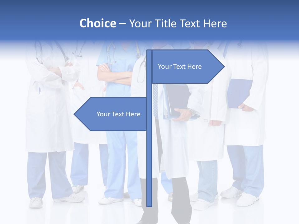 Diagnose Worker Medical PowerPoint Template