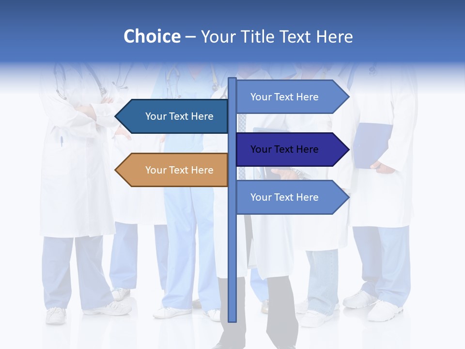 Diagnose Worker Medical PowerPoint Template