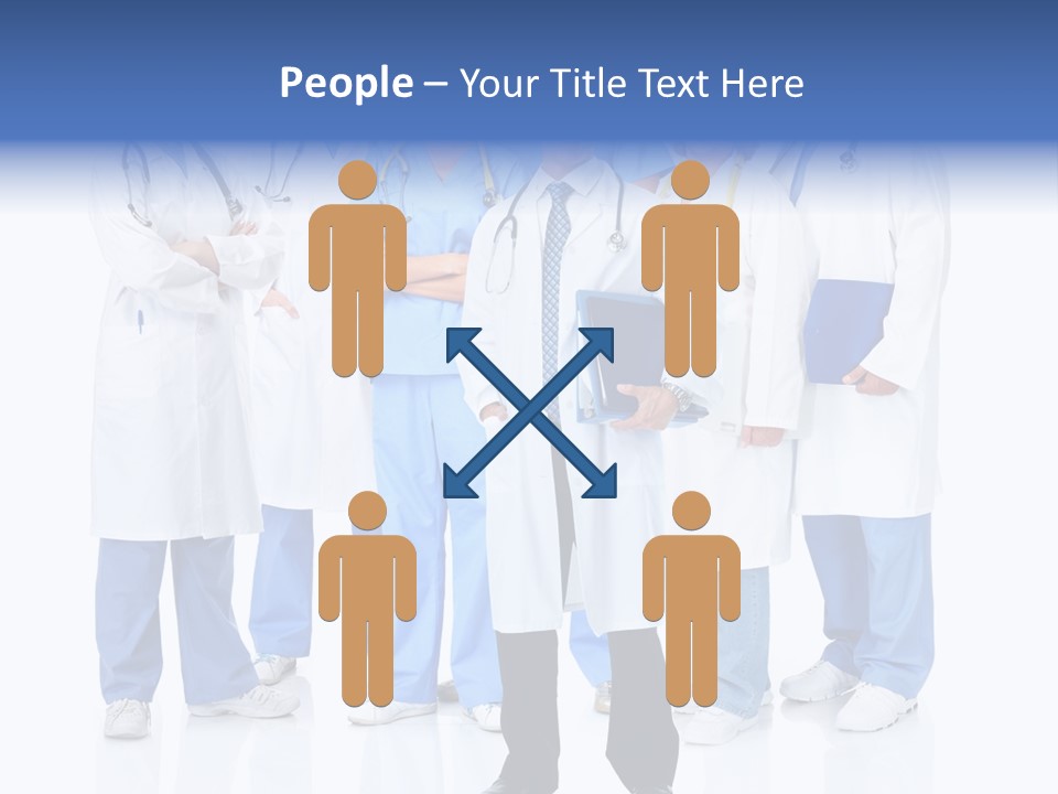 Diagnose Worker Medical PowerPoint Template