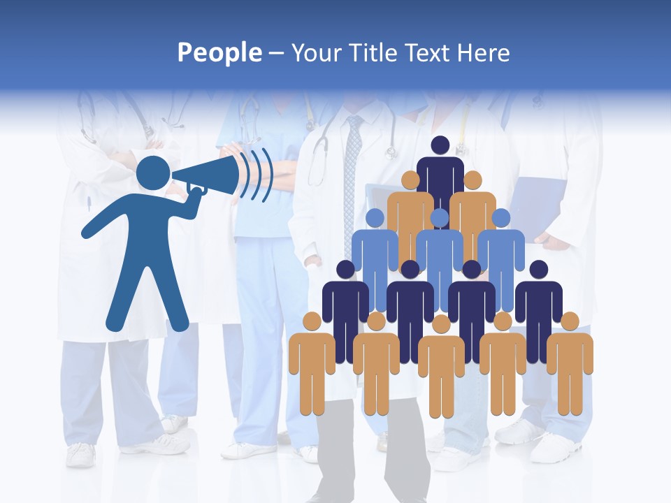 Diagnose Worker Medical PowerPoint Template