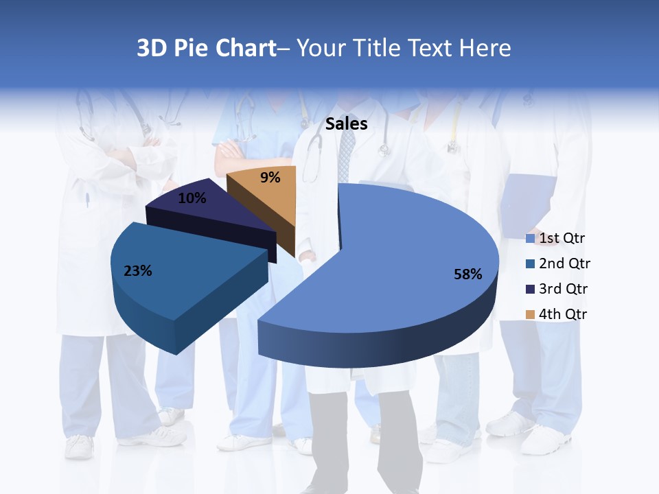 Diagnose Worker Medical PowerPoint Template