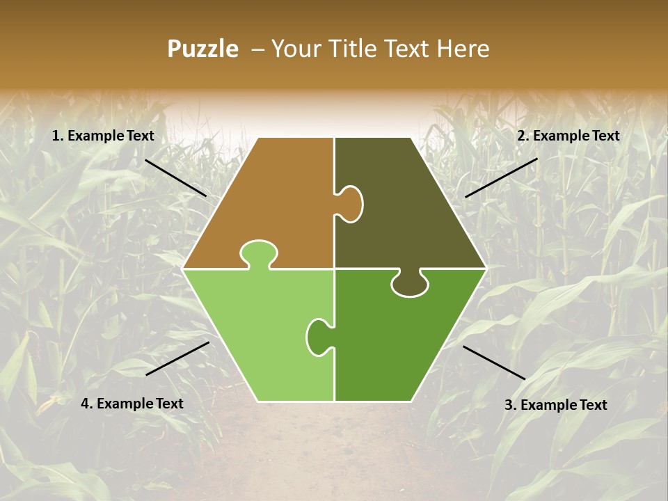 Mud Nature Plant PowerPoint Template