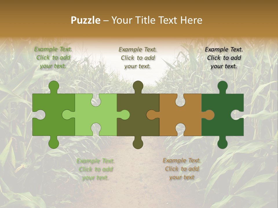 Mud Nature Plant PowerPoint Template