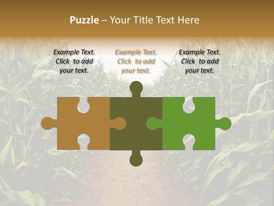 Mud Nature Plant PowerPoint Template