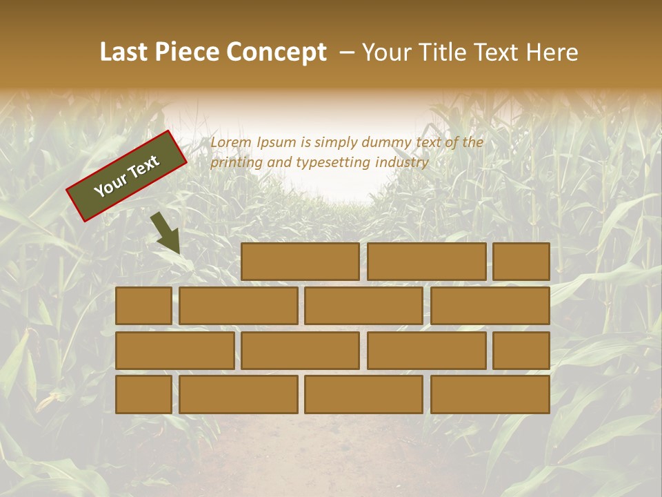 Mud Nature Plant PowerPoint Template