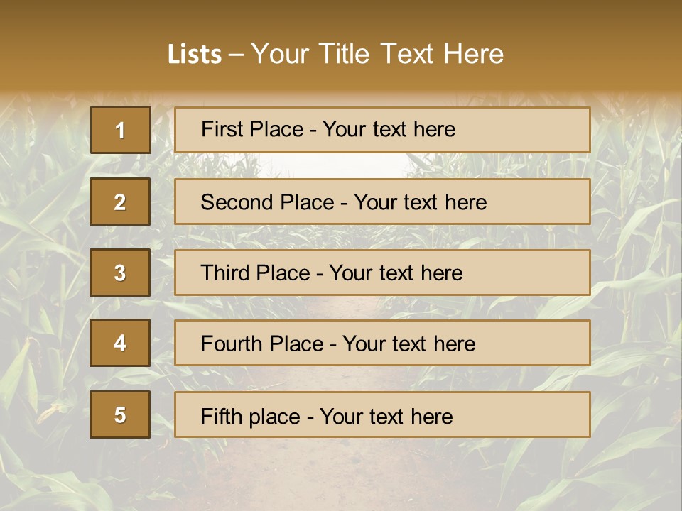 Mud Nature Plant PowerPoint Template