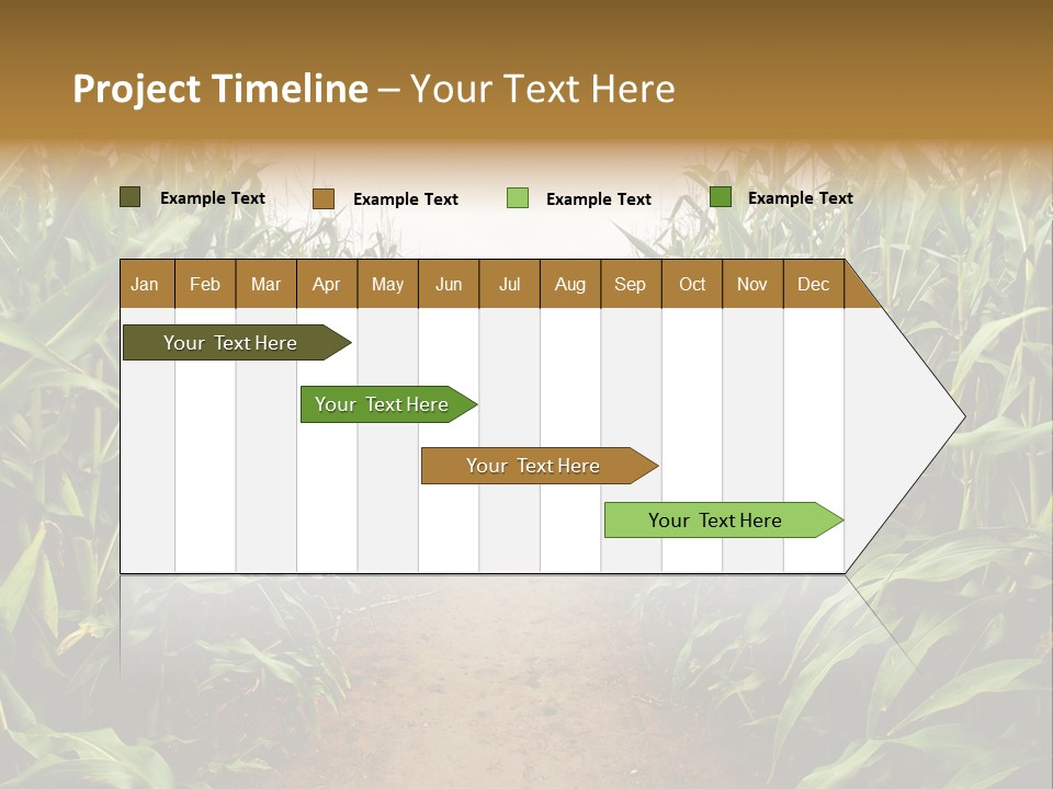 Mud Nature Plant PowerPoint Template