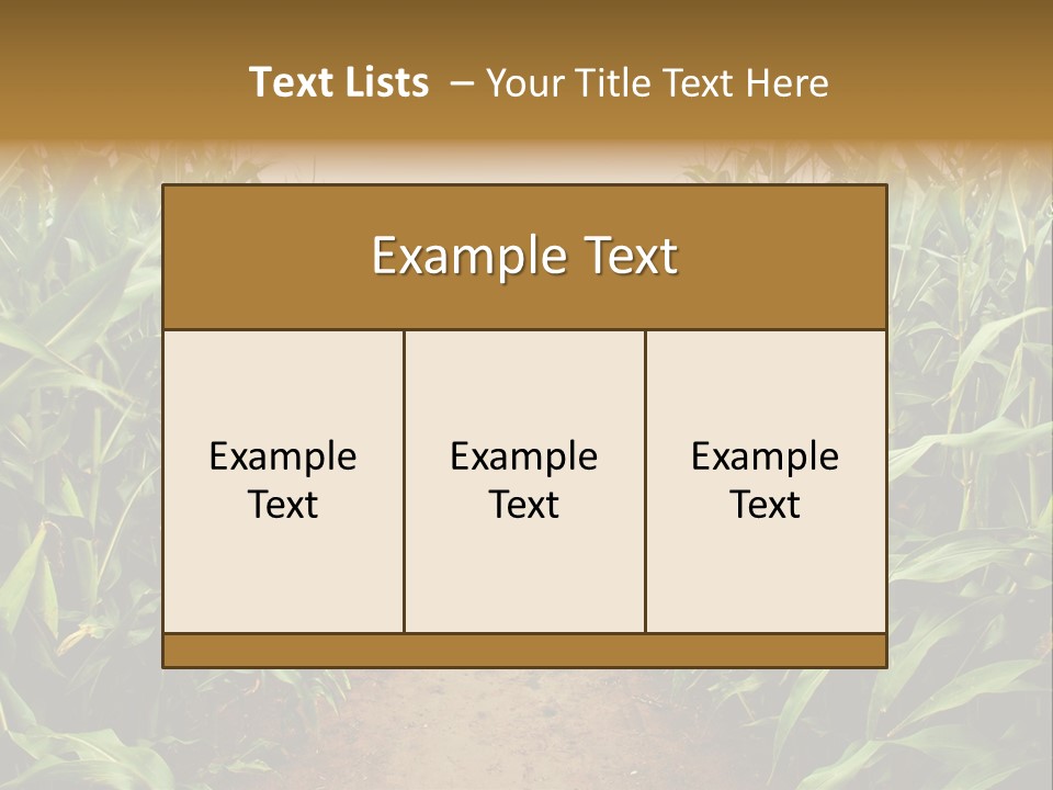Mud Nature Plant PowerPoint Template