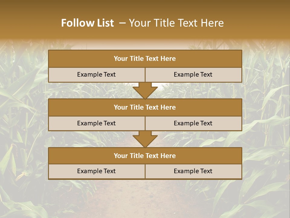 Mud Nature Plant PowerPoint Template